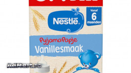 Nestlé Pyjamapapje cereale cu vanilie Total Blue